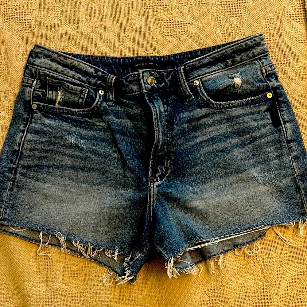 Silver sun thong shorts size 29